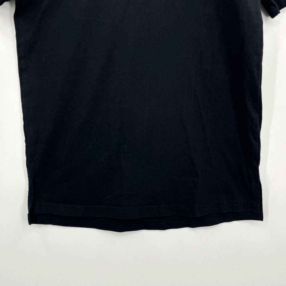 Logo 7 Le Tigre T-Shirt Men's M Black Logo Crew N… - image 3