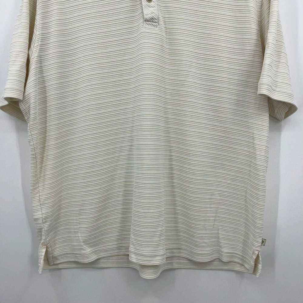 Tommy Bahama Tommy Bahama Polo Shirt Men's XL Whi… - image 3