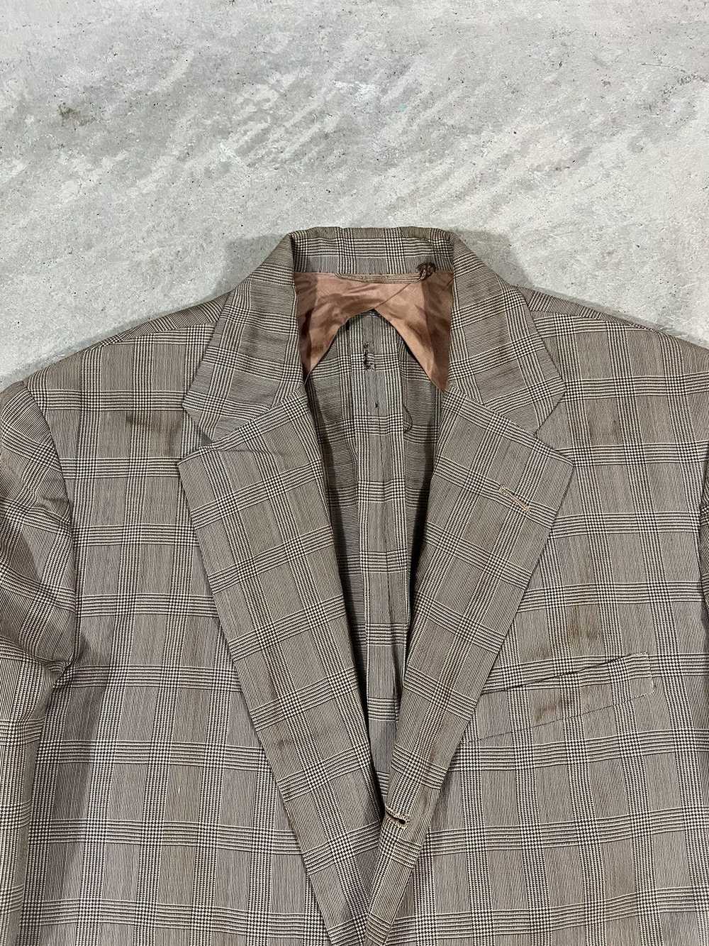 Made In Usa × Vintage Vintage 30s-40s Brown Wool … - image 3