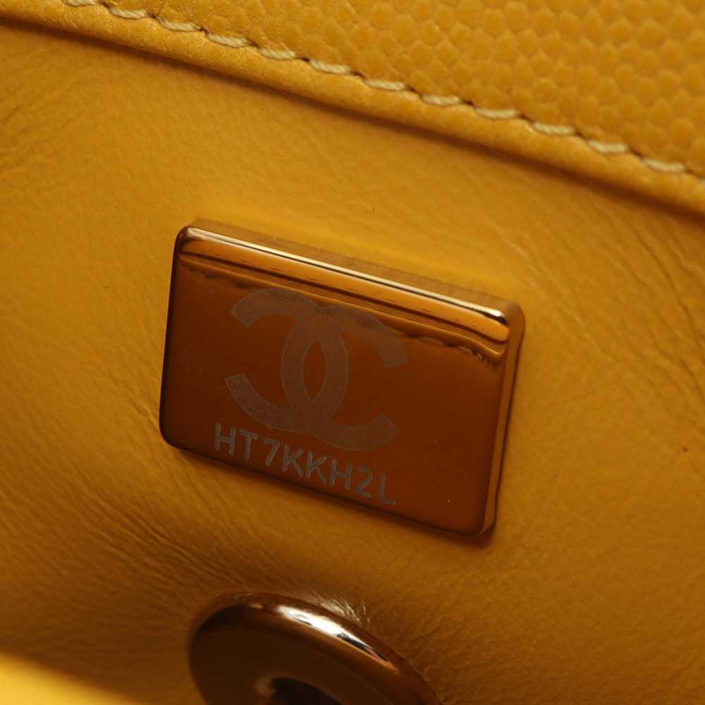 Chanel Chanel Coco Handle Xxs Top Handbag Caviar … - image 5