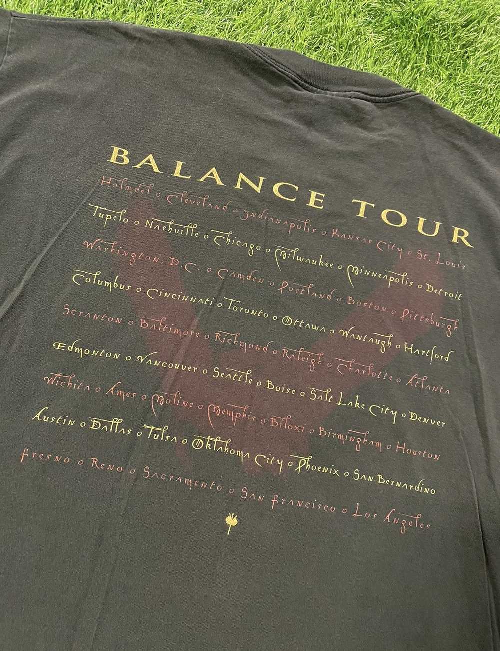 Vintage Vintage Van Halen Balance 1995 Tour Tee S… - image 4