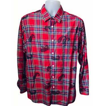 Daniel Cremieux Cremeieux Classics Mens Red Plaid 