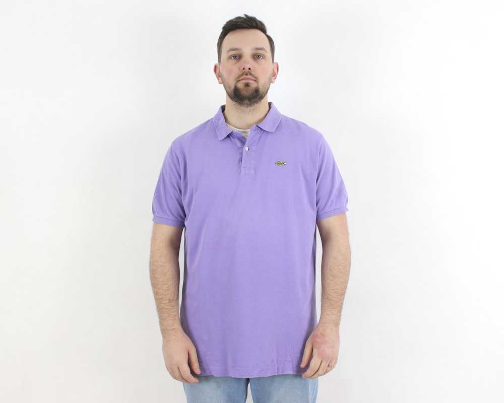 Lacoste × Vintage CHEMISE Polo Shirt T-Shirt Lave… - image 2