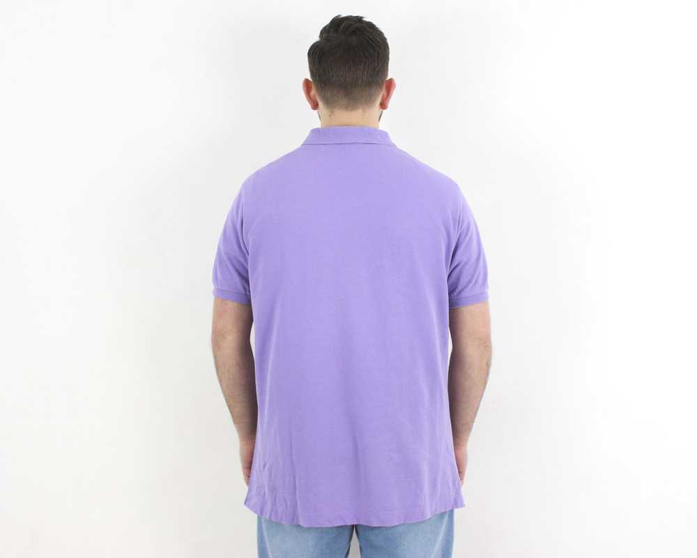 Lacoste × Vintage CHEMISE Polo Shirt T-Shirt Lave… - image 3