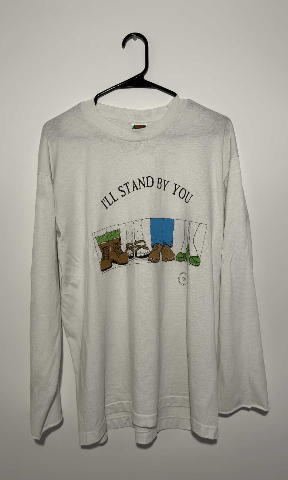 Very Rare Vintage 90s THRASHED ILL STAND BY YOU l… - image 1