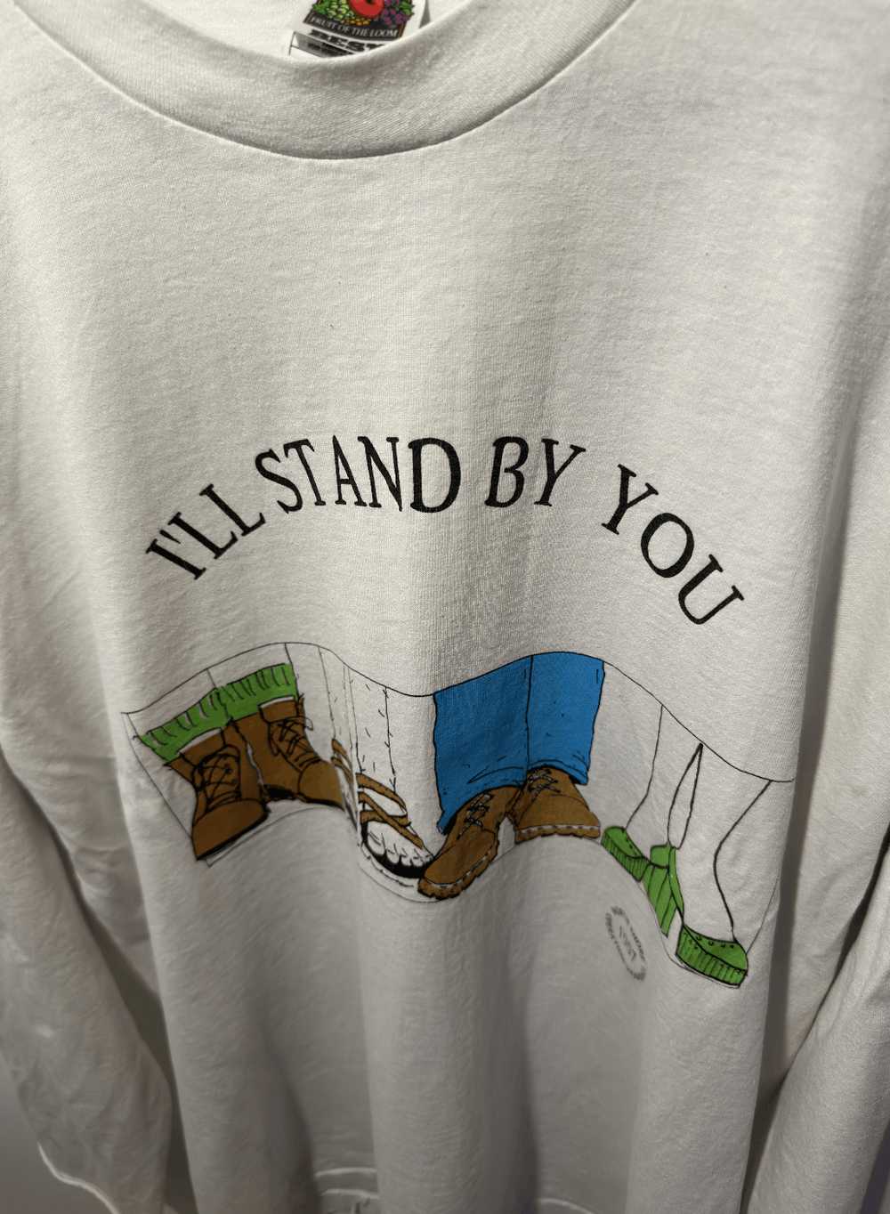 Very Rare Vintage 90s THRASHED ILL STAND BY YOU l… - image 2