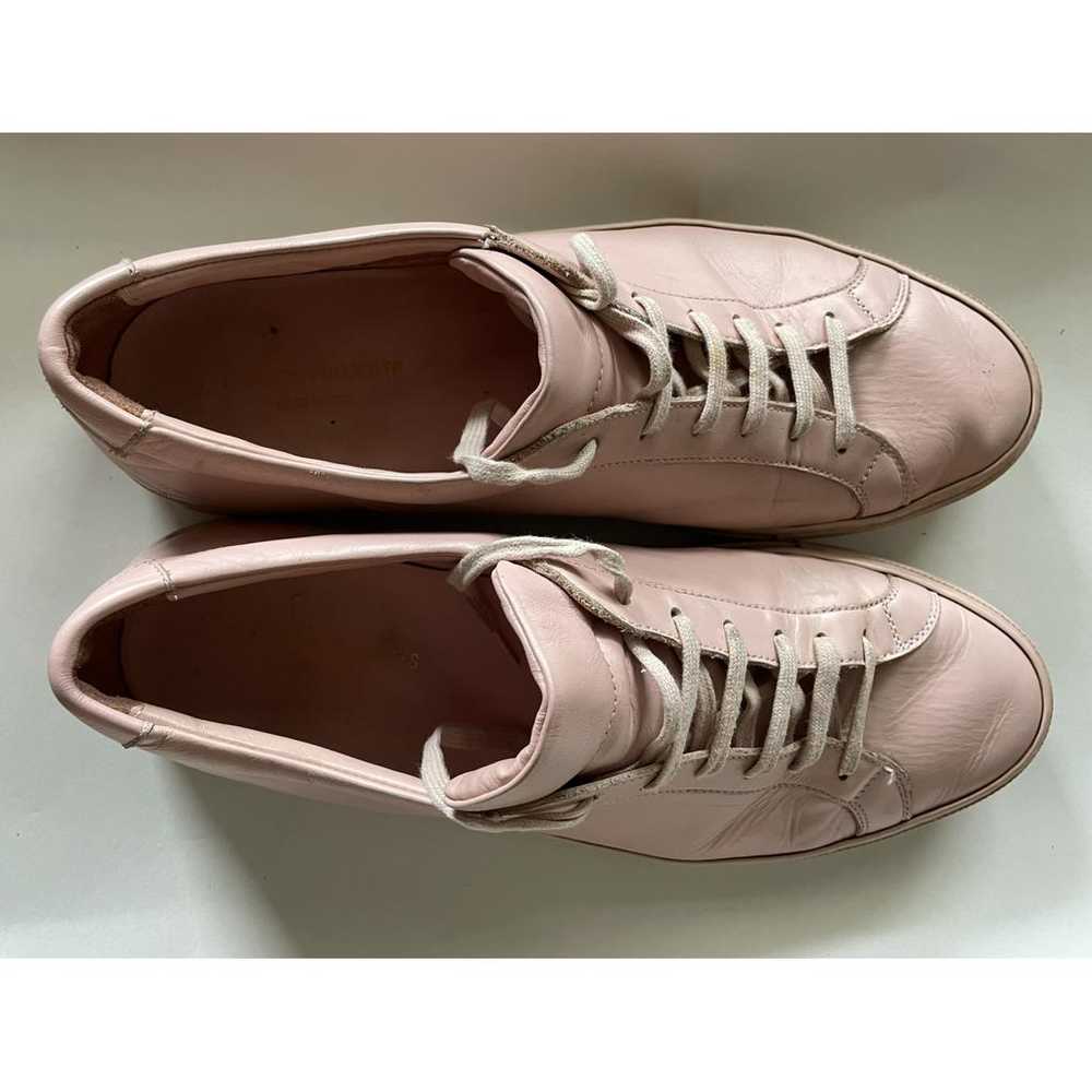 Common Projects Leather low trainers - image 3