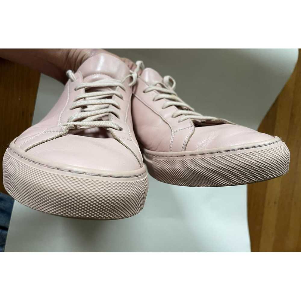 Common Projects Leather low trainers - image 5