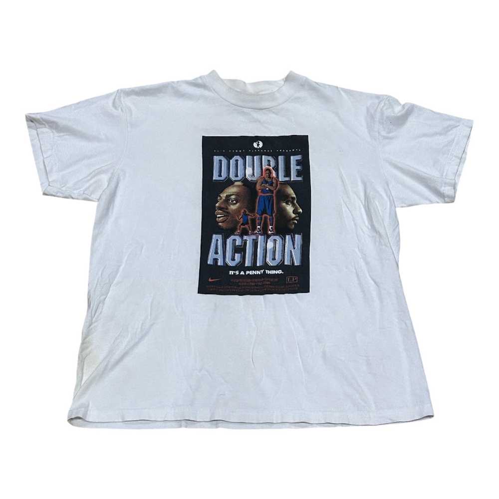 Double Action Penny Hardaway Tshirt Sz L - image 2