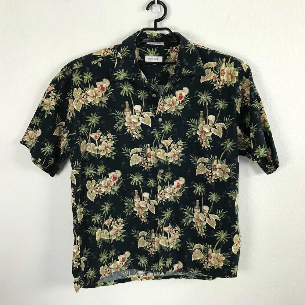 Pierre Cardin Pierre Cardin Hawaiian Shirt Size X… - image 1