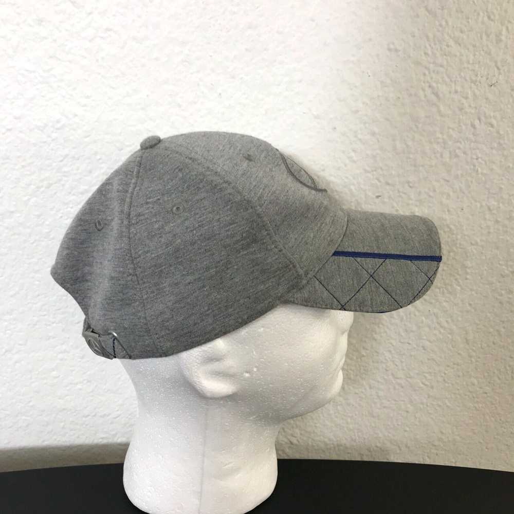 Vintage Mercedes-Benz Cap Gray Embroidered Adjust… - image 3