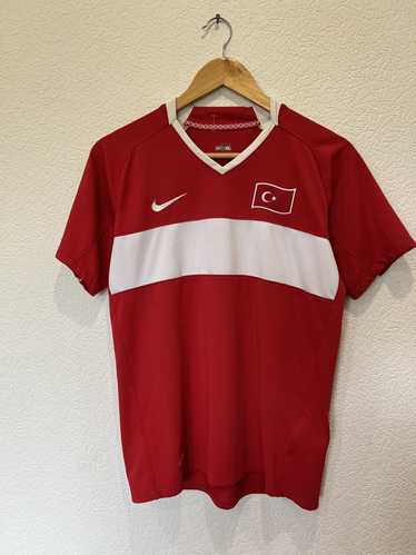 Nike × Soccer Jersey Nike Turkey 2008 Home Kit Soc