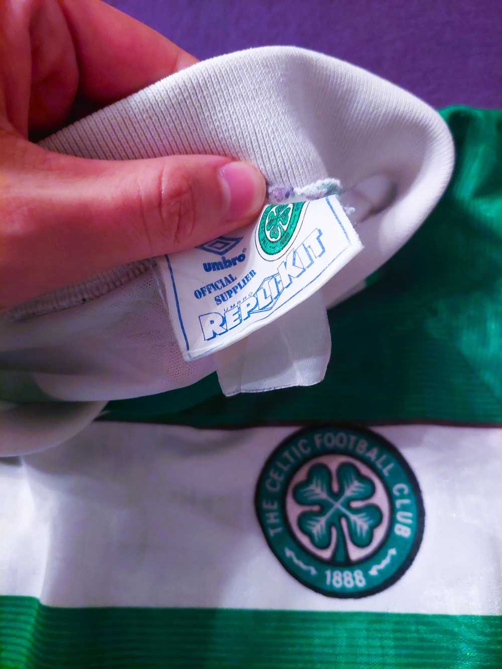 Soccer Jersey × Umbro × Vintage Jersey Celtic Gla… - image 5