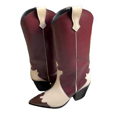 Aeyde Leather western boots - image 1