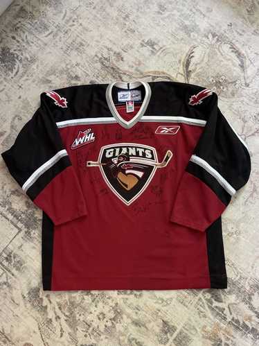 Hockey × Hockey Jersey × Reebok Vancouver Giants W