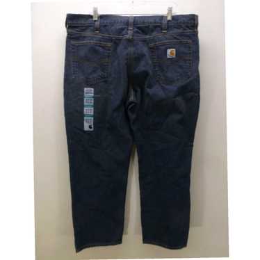 Carhartt Authentic Blue Denim Chore Jeans for Men 