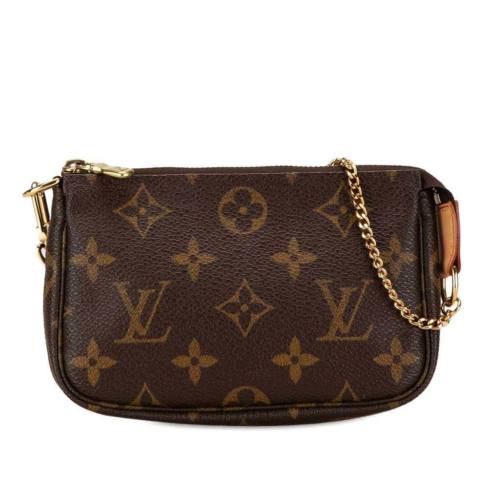 Brown Louis Vuitton Monogram Mini Pochette Access… - image 1