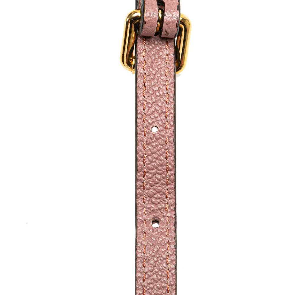 Pink Burberry Leather Peyton Crossbody Bag - image 6