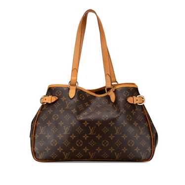 Brown Louis Vuitton Monogram Batignolles Horizonta