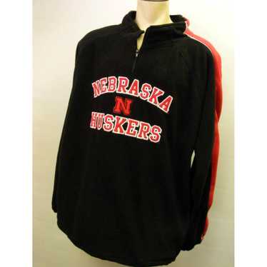 Vintage Mens Nebraska Huskers Premium Thick Fleece