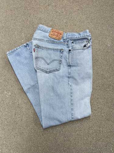 Levi's × Vintage Vintage Levi’s 505 light wash jea