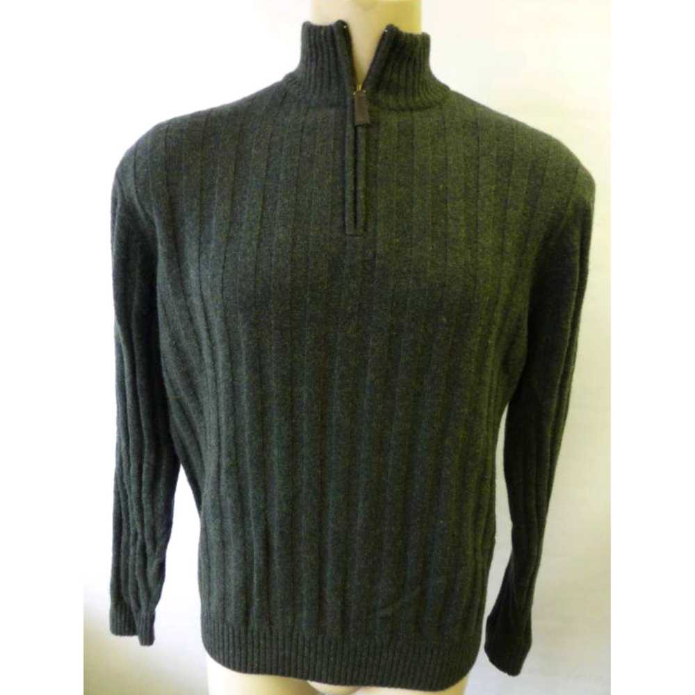 Jos. A. Bank Authentic Lambs Wool Blend Knit Half… - image 1