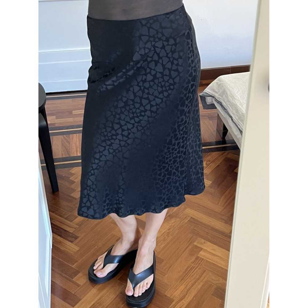 Réalisation Silk mid-length skirt - image 3