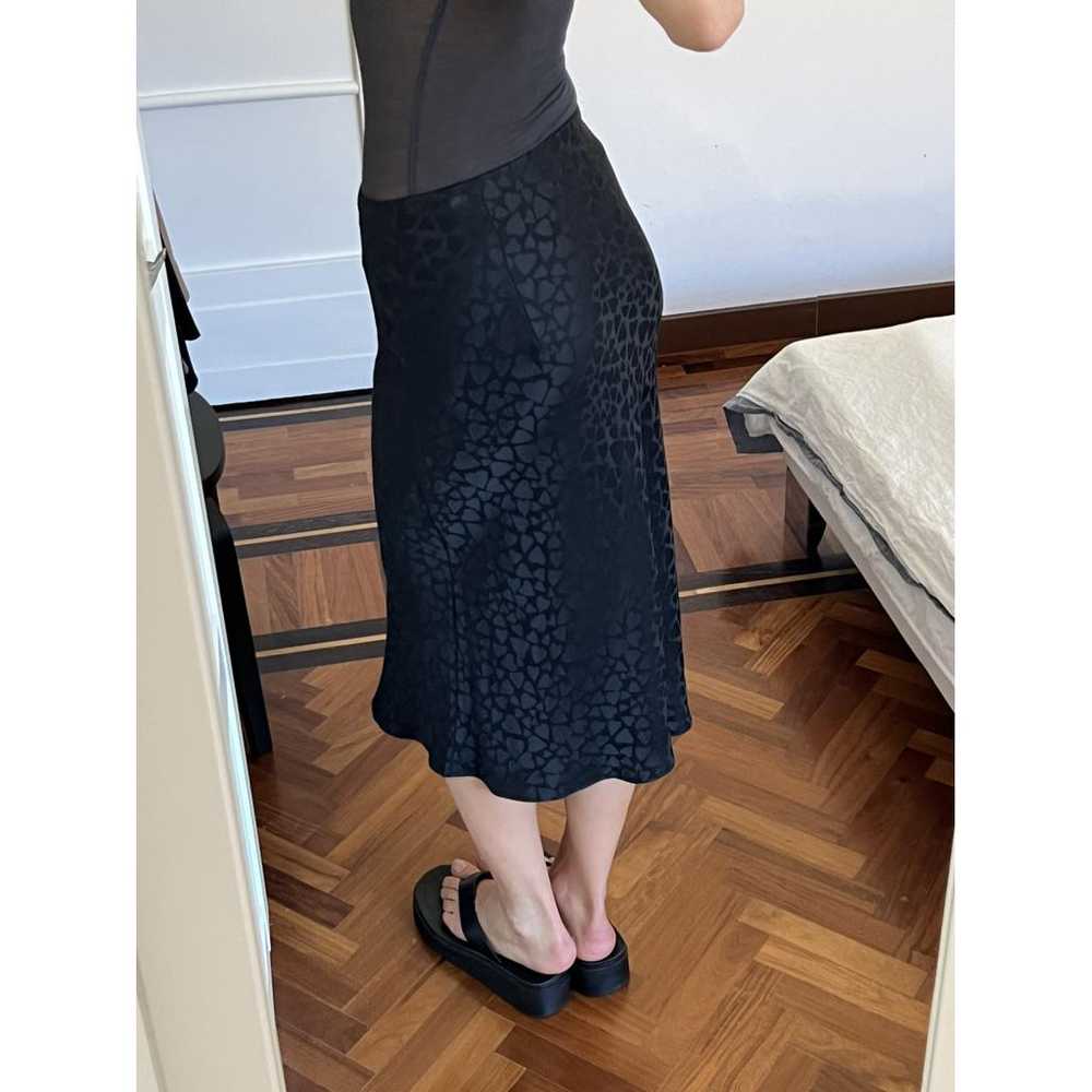 Réalisation Silk mid-length skirt - image 4