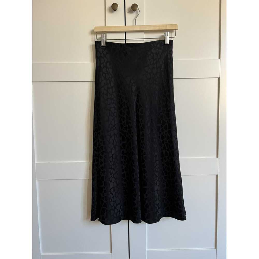 Réalisation Silk mid-length skirt - image 6