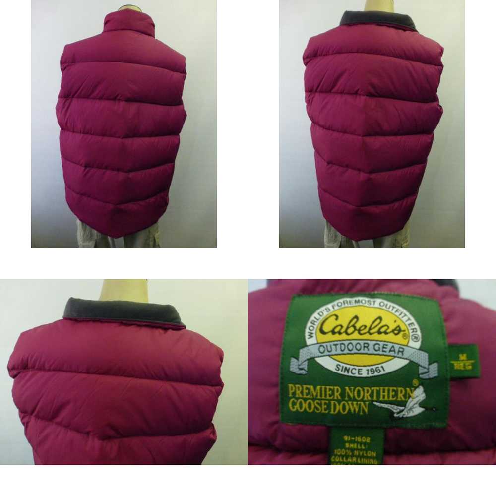 Vintage Womens Insulated CABELAS Goose Down Fille… - image 8