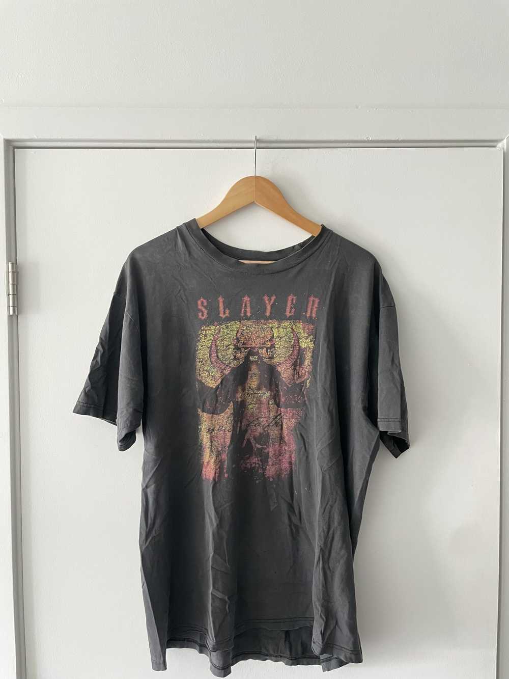 Slayer × Vintage OG Slayer Tee sz XL - image 1