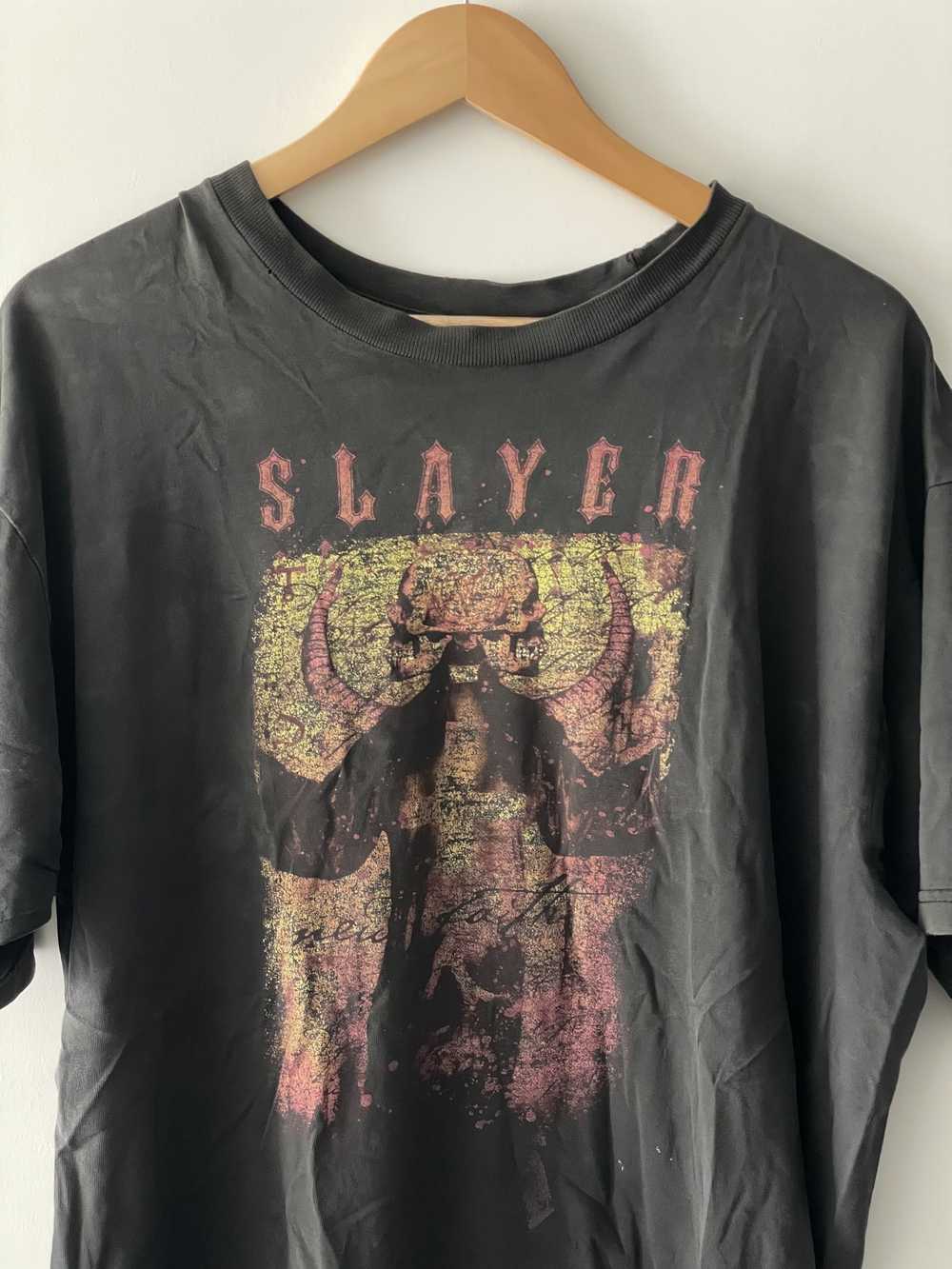 Slayer × Vintage OG Slayer Tee sz XL - image 2