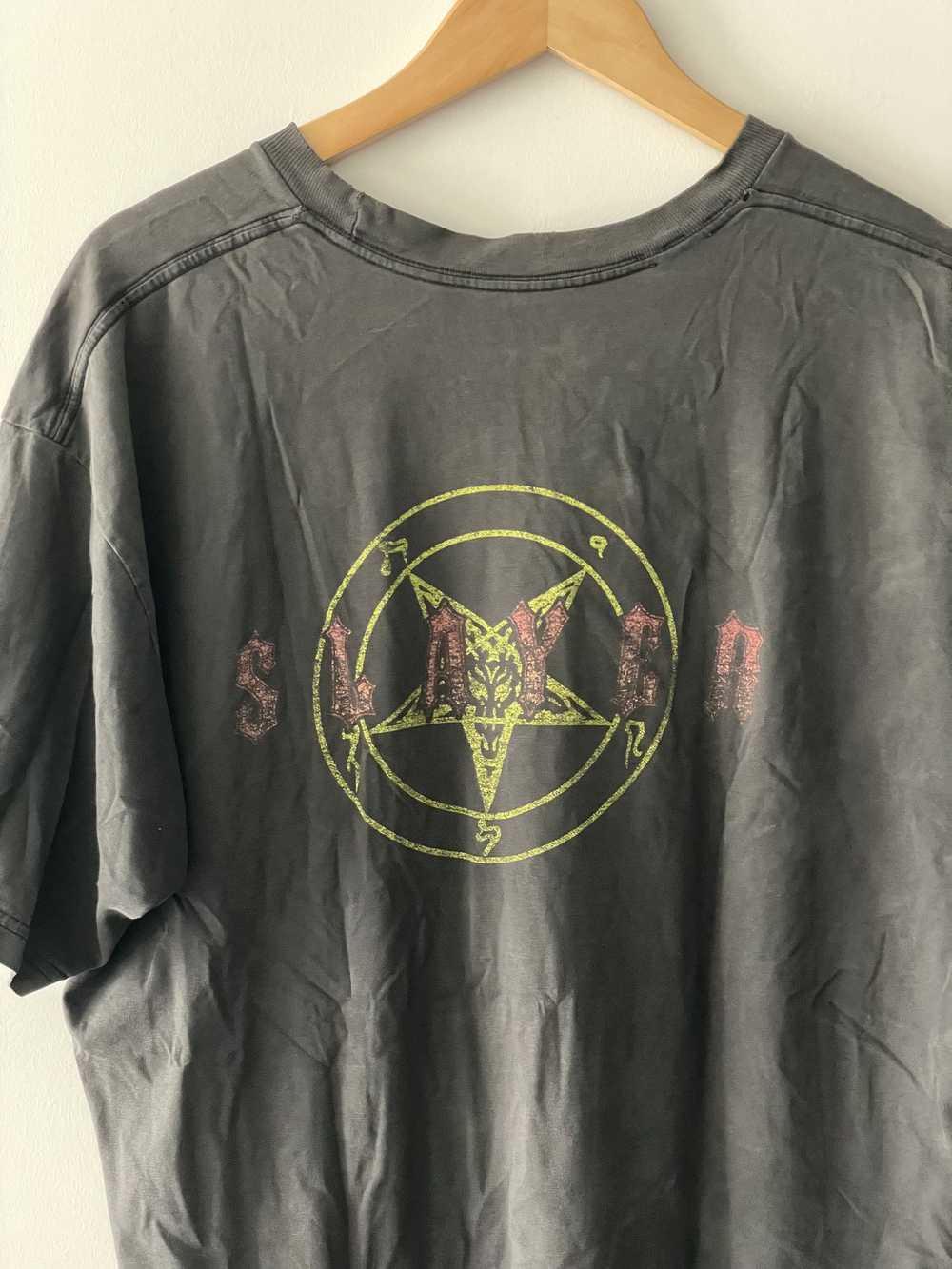 Slayer × Vintage OG Slayer Tee sz XL - image 4