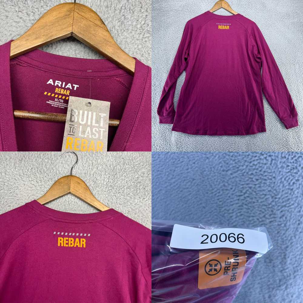 Ariat Women's Extra Large Purple Rebar Work Shirt… - image 8