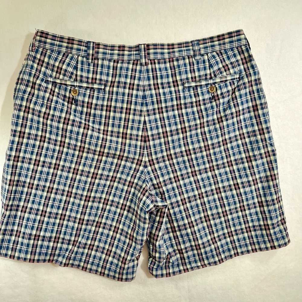 Lands End Land's End Pleated Plaid Short Men W40 … - image 5