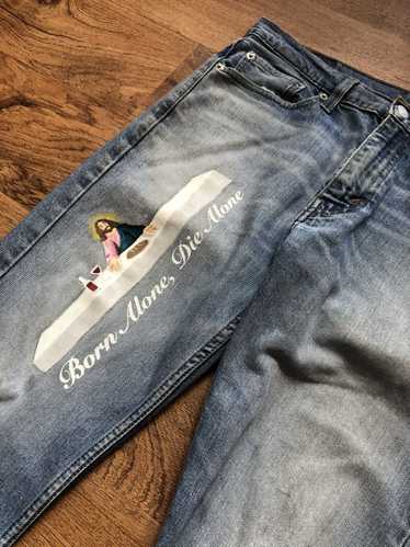 1 Of 1 × Custom × Levi's Hand Painted Last Supper 