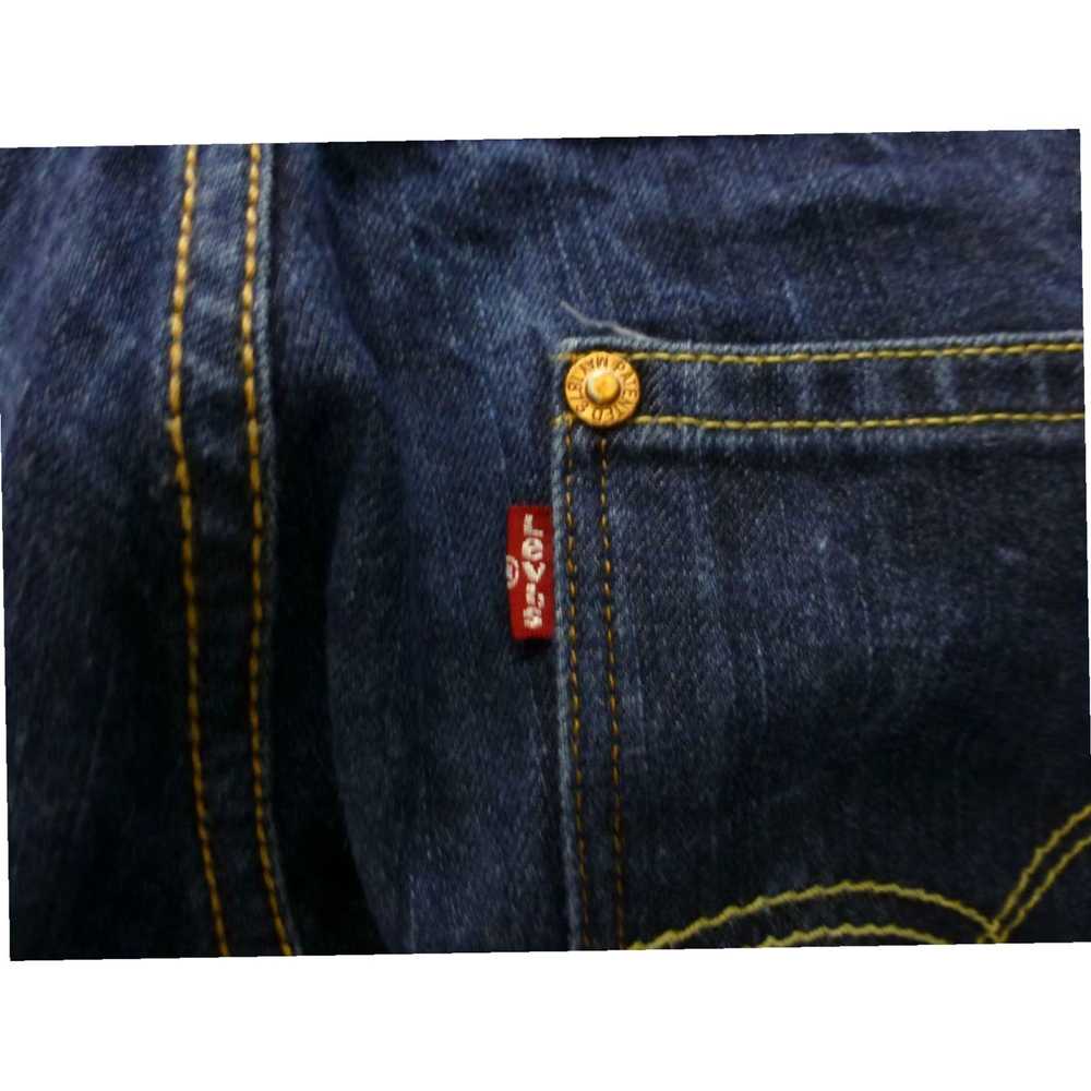 Levi's Authentic Levi Strauss Mens Blue Denim Zip… - image 4