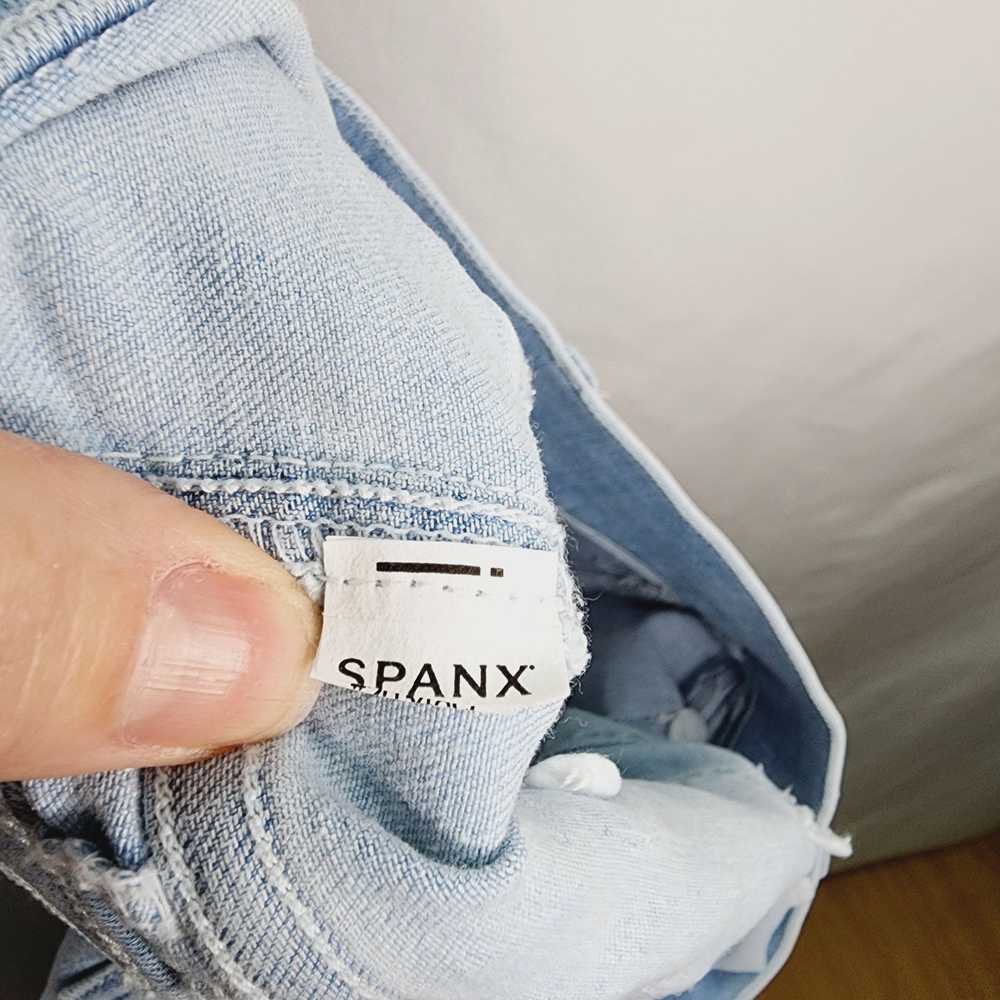 Spanx Spanx Light Blue Retro Wash Flare Leg Stret… - image 3