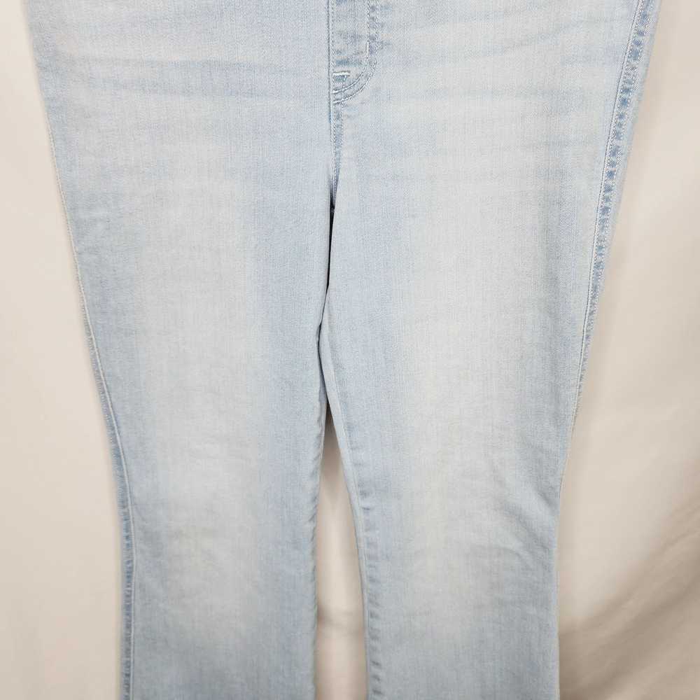 Spanx Spanx Light Blue Retro Wash Flare Leg Stret… - image 7