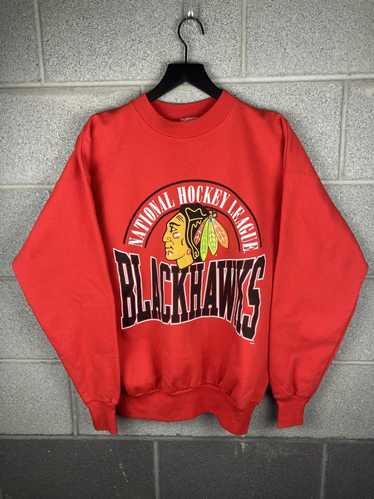 NHL × Vintage Vintage 1990s Chicago Blackhawks Cre