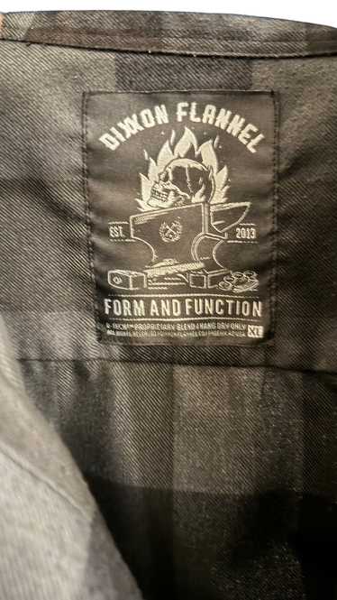 dixxon Men’s Black and Grey Flannel