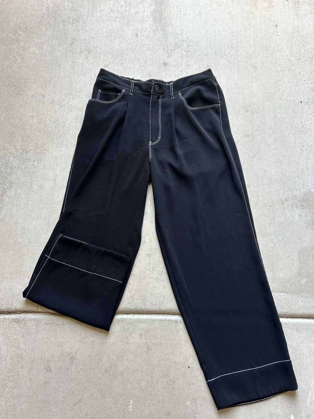 Japanese Brand JUNRED TOKYO black wide leg pants - image 1