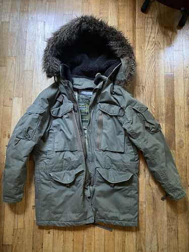 Gap Y2K Vintage Gap Army Surplus Cargo Parka