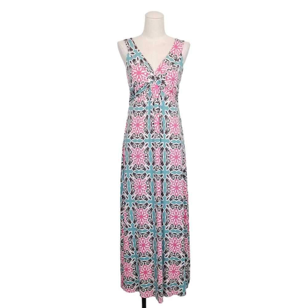 Boden Twist Front Medallion Print Jersey Summer D… - image 1