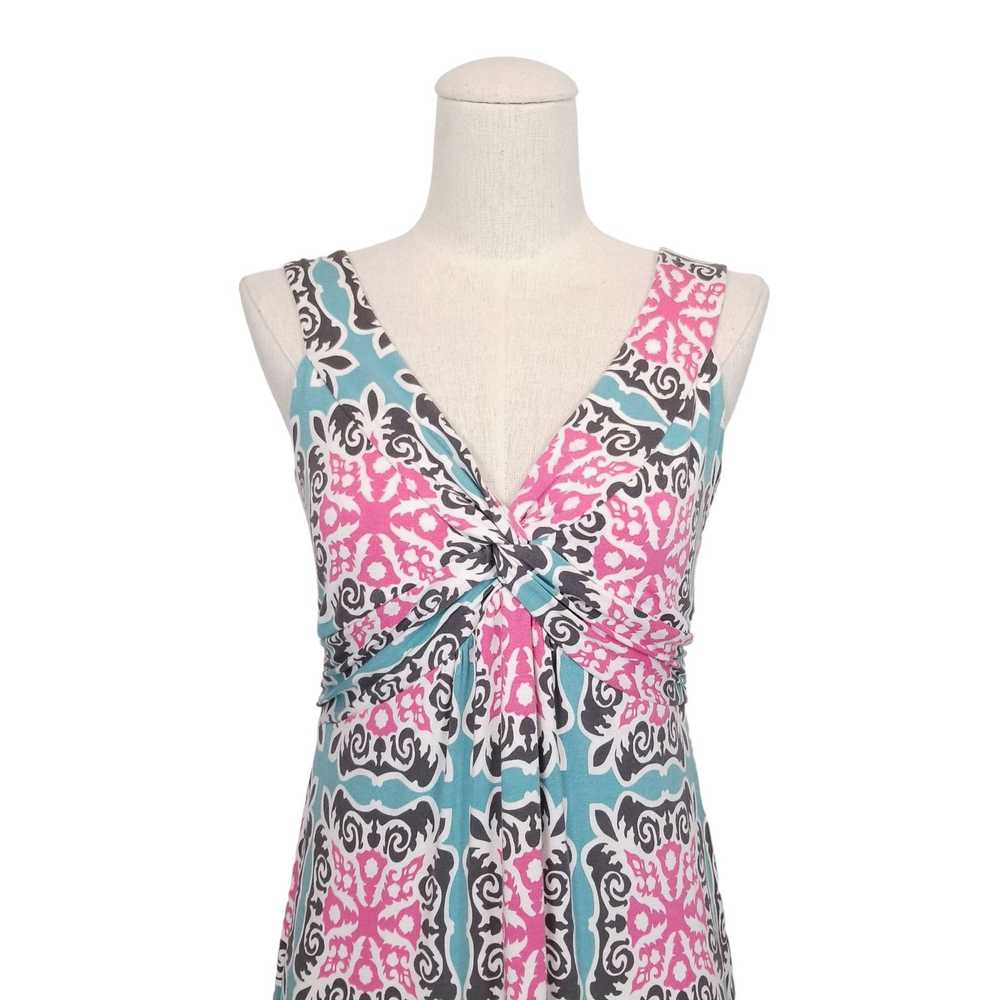 Boden Twist Front Medallion Print Jersey Summer D… - image 2