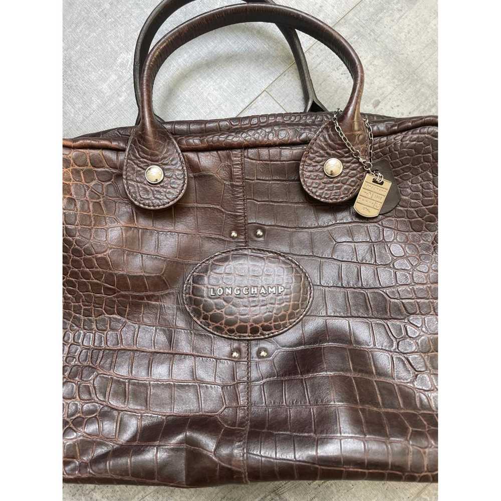 Longchamp Kate Moss leather handbag - image 2