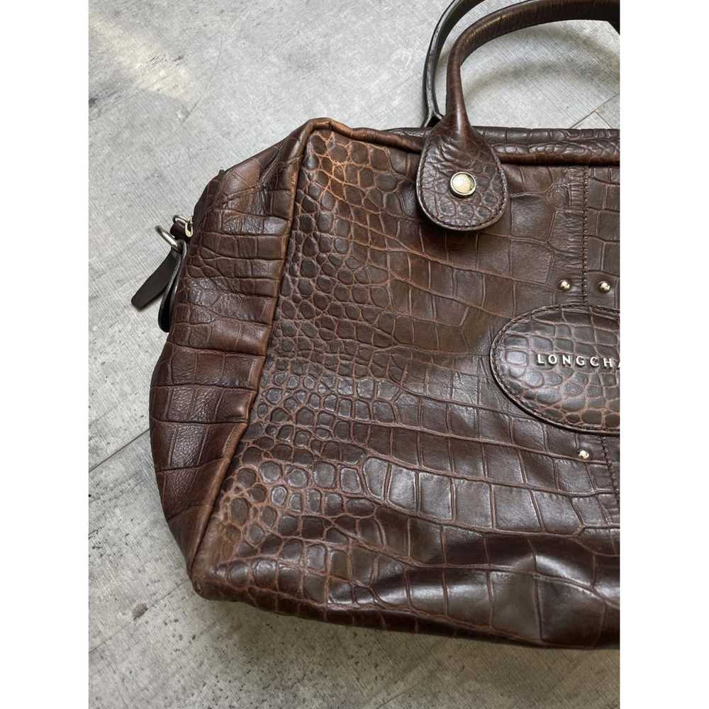 Longchamp Kate Moss leather handbag - image 4