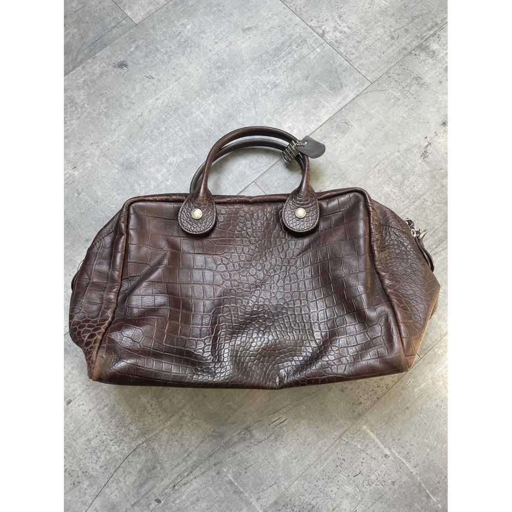 Longchamp Kate Moss leather handbag - image 6