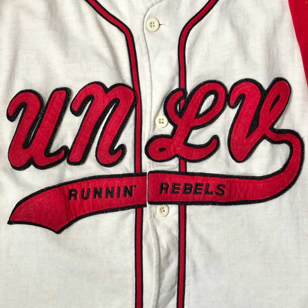 Vintage NCAA UNLV Runnin' Rebels Starter Baseball… - image 2