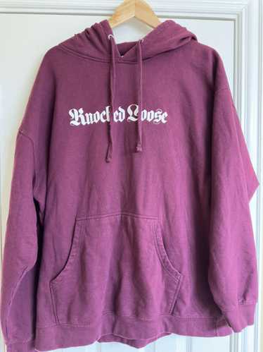 Band Tees × Vintage Knocked loose Church Hoodie